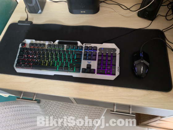 Gaming keyboard+ Mouse Combo For Sell! 1 Year Warranty!